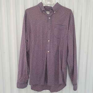 Gap Plaid Dress  Button Up Shirt